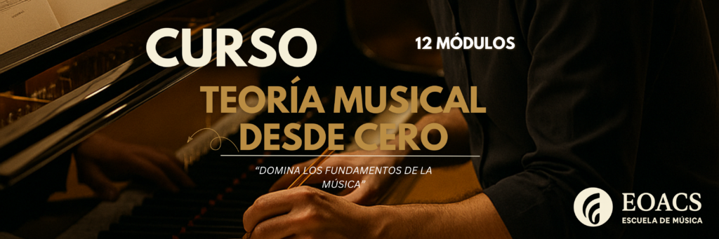 Portada de Curso de Teoría Musical Desde Cero
