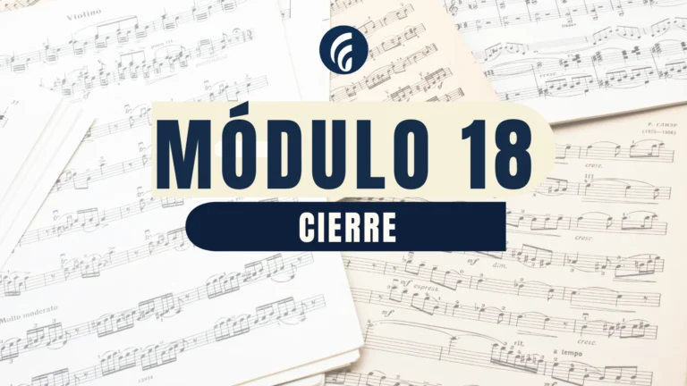 Portada real del Módulo 18